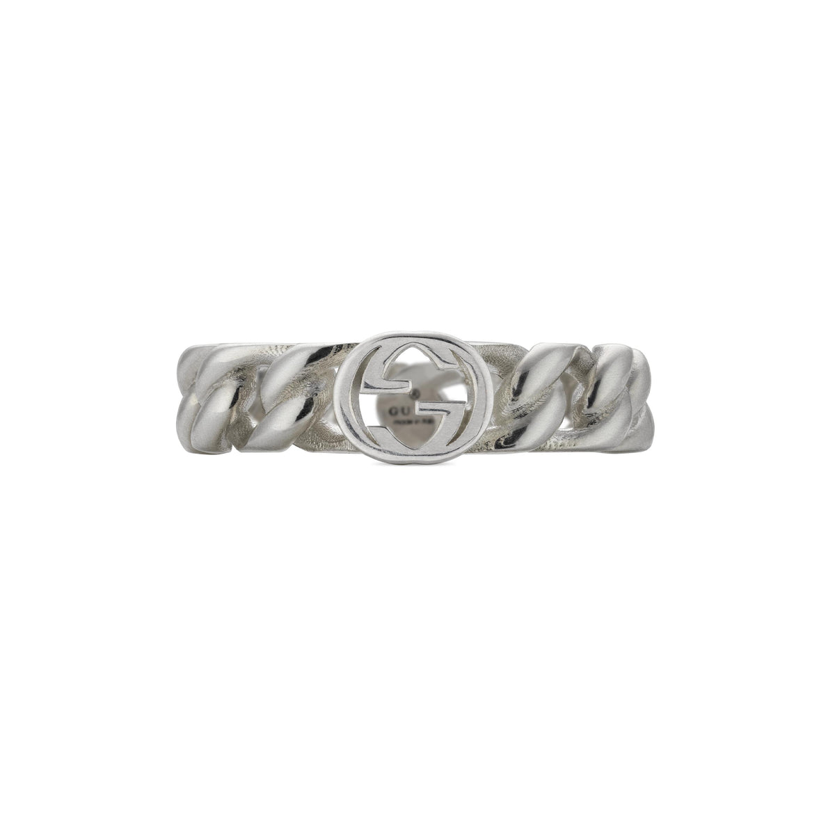 Gucci's Silver Interlocking Ring