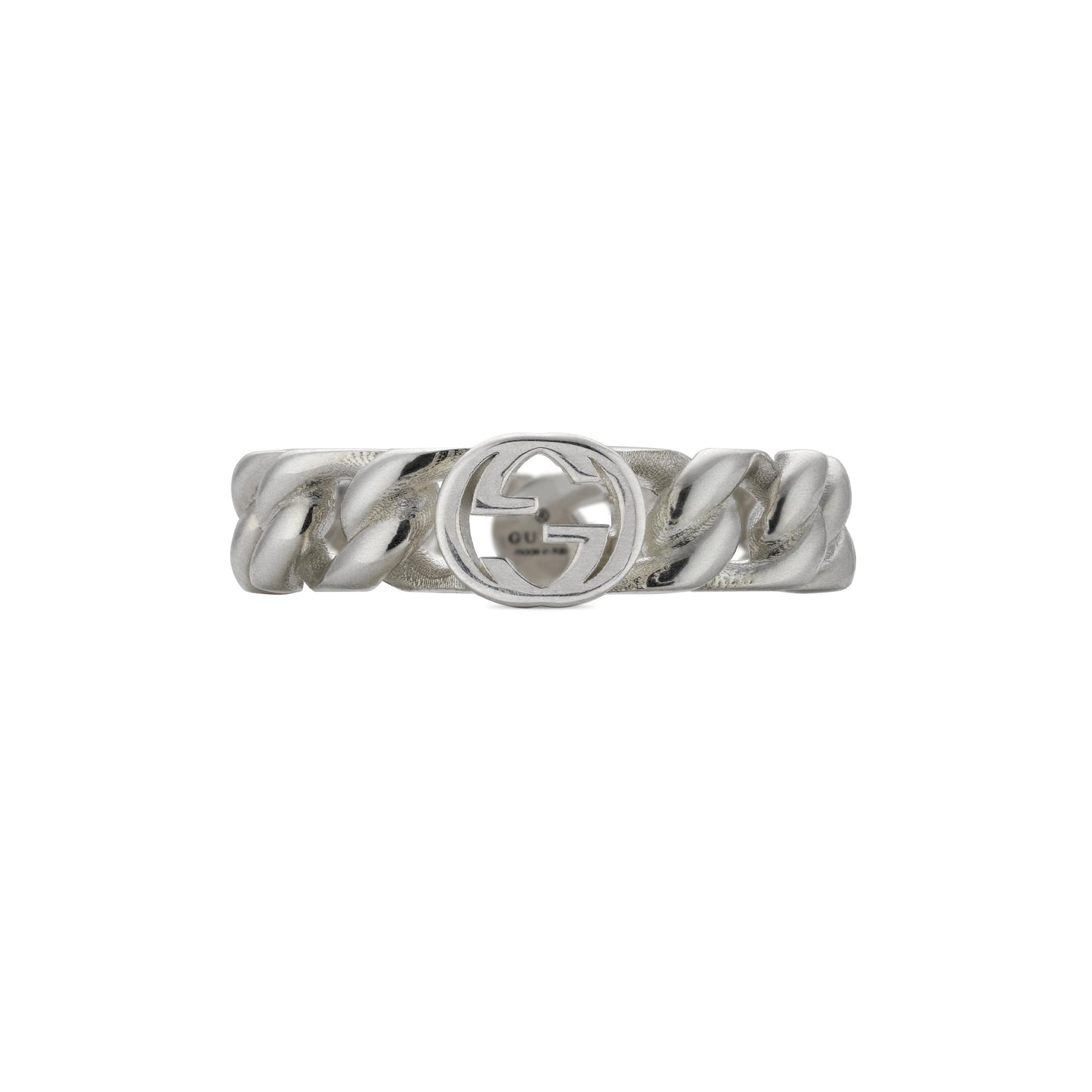 Gucci's Silver Interlocking Ring