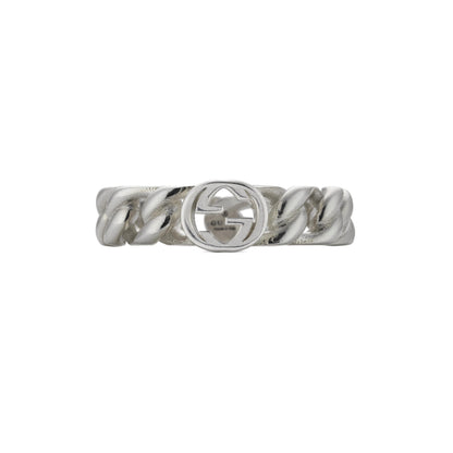 Gucci's Silver Interlocking Ring