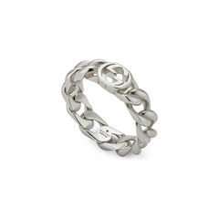 Gucci's Silver Interlocking Ring