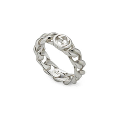 Gucci's Silver Interlocking Ring