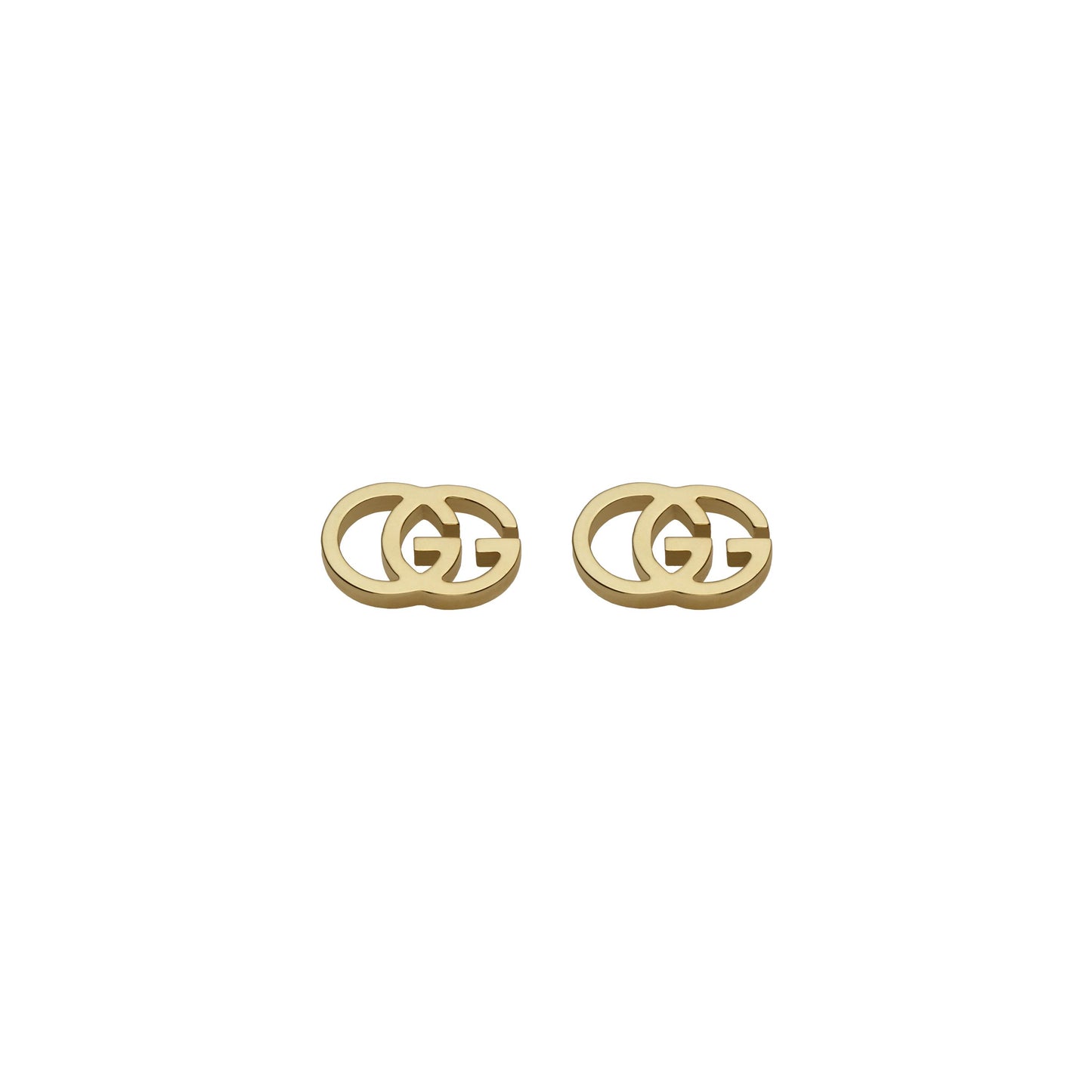 Gucci's 18K Yellow Gold GG Running Studs