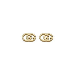 Gucci's 18K Yellow Gold GG Running Studs
