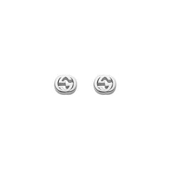 Gucci's Silver Interlocking G Studs