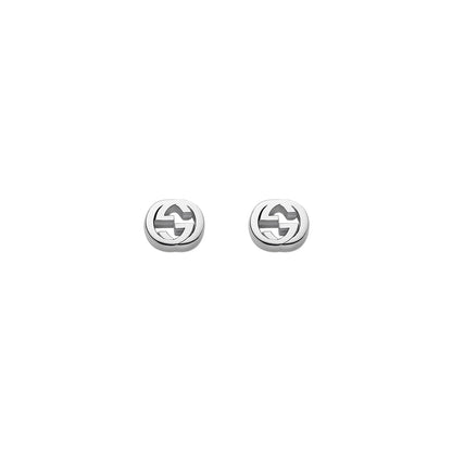 Gucci's Silver Interlocking G Studs
