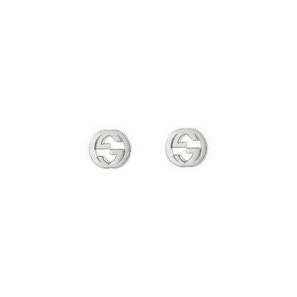 Gucci's Silver Interlocking G Studs