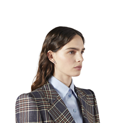 Gucci's Silver Interlocking G Studs