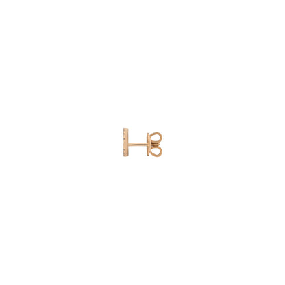 Gucci's 18K Rose Gold Interlocking G Studs
