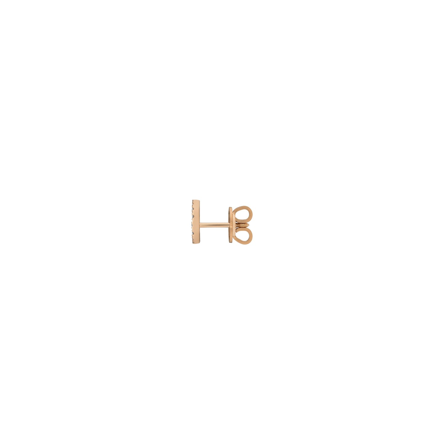 Gucci's 18K Rose Gold Interlocking G Studs