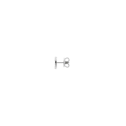 Gucci's 18K White Gold Interlocking G Studs