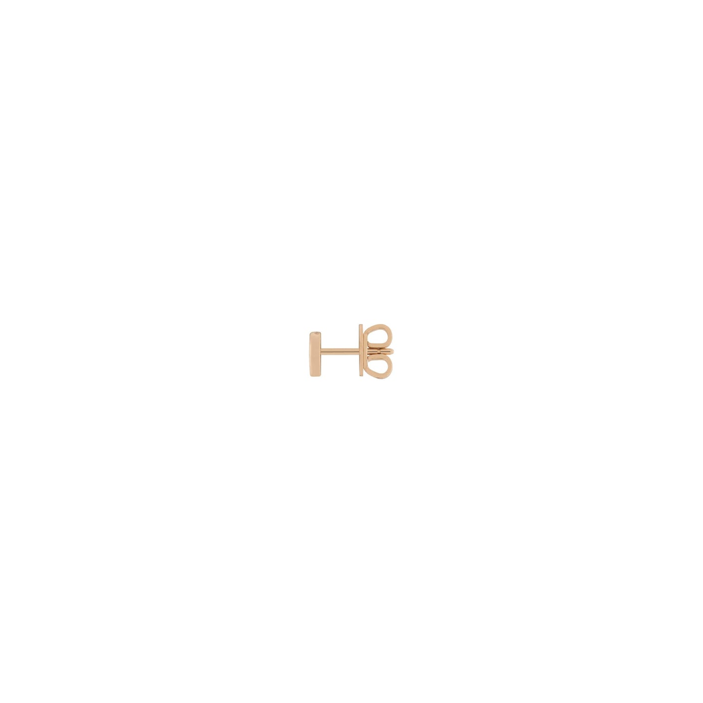 Gucci's 18K Rose Gold Interlocking G Studs