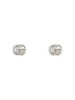 Gucci's Silver GG Marmont Studs