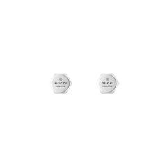 Gucci's Silver Trademark Studs
