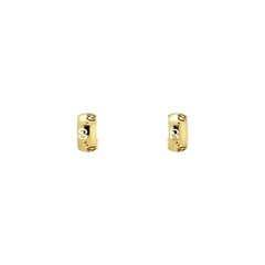 Gucci's 18K Yellow Gold Icon GG Huggies