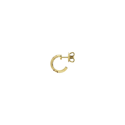 Gucci's 18K Yellow Gold Icon GG Huggies