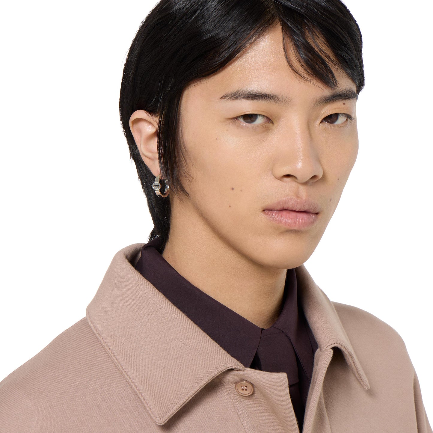 Gucci's Silver Interlocking G Hoops