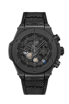 Hublot's Big Bang Unico Reloaded All Black with Black Chronograph Dial