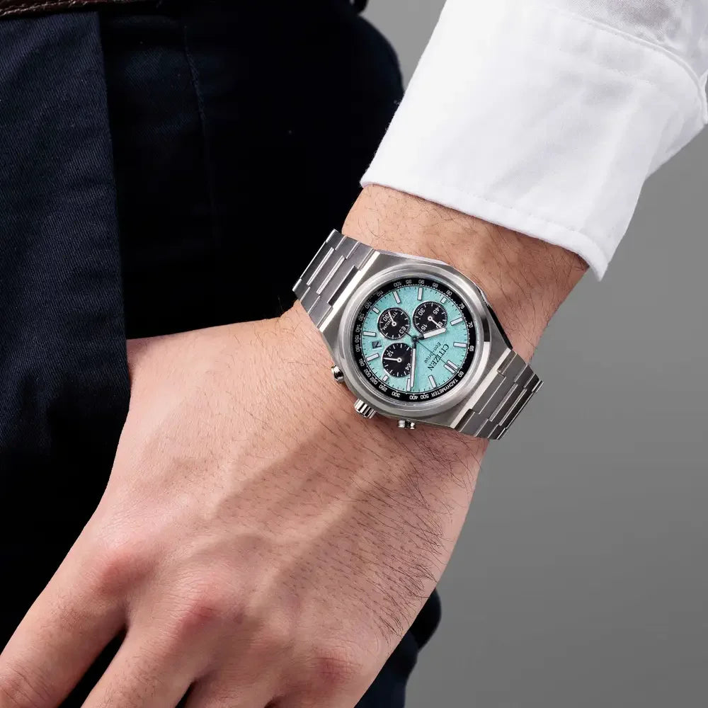 Citizen's Zenshin with Blue Chronograph Dial
