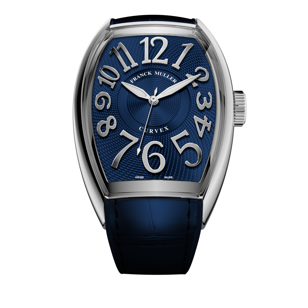 Franck Muller's Curvex with Blue Dial