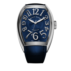 Franck Muller's Curvex with Blue Dial