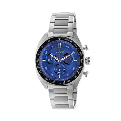 Gucci's Interlocking with Blue Chronograph Dial
