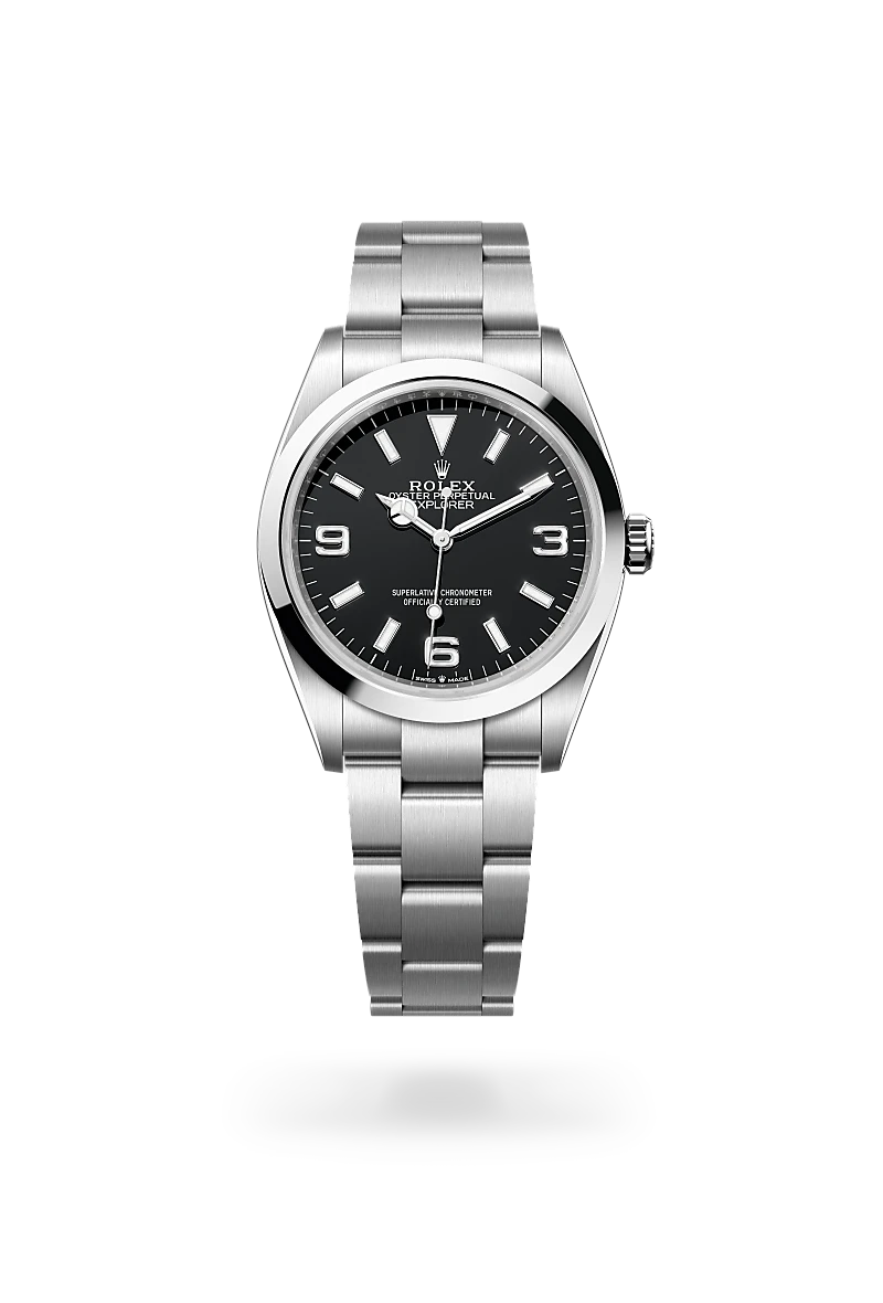Rolex Explorer in Oystersteel, M124270-0001 - Jai's Turks and Caicos