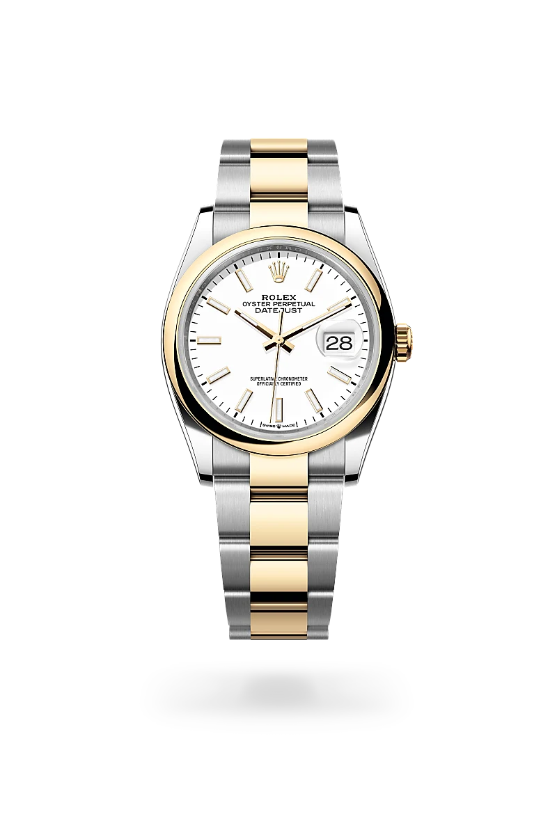 Rolex Datejust in Yellow Rolesor - combination of Oystersteel and yellow gold, M126203-0020 - Jai's Turks and Caicos