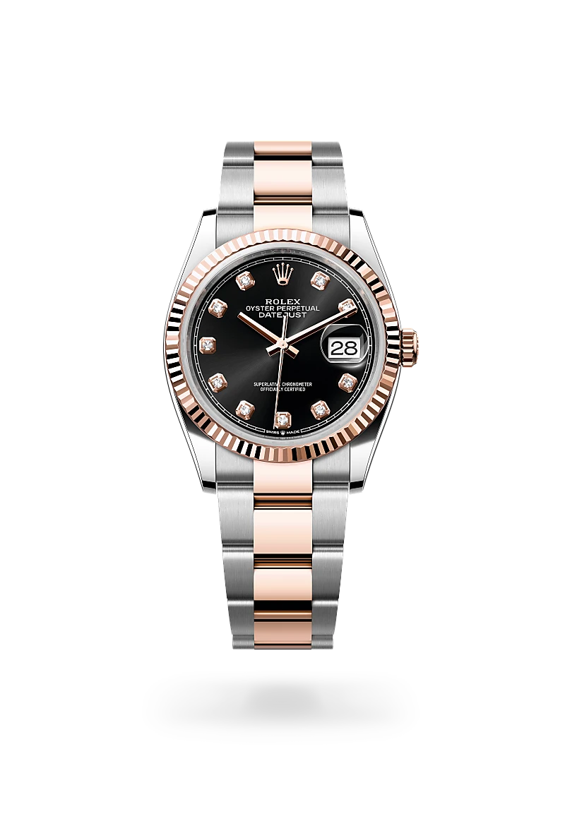 Rolex Datejust in Everose Rolesor - combination of Oystersteel and Everose gold, M126231-0020 - Jai's Turks and Caicos