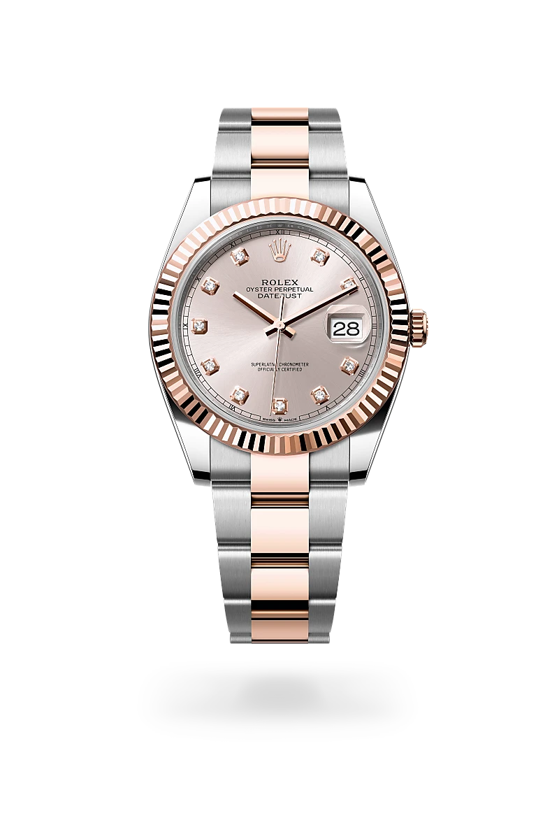 Rolex Datejust in Everose Rolesor - combination of Oystersteel and Everose gold, M126331-0007 - Jai's Turks and Caicos