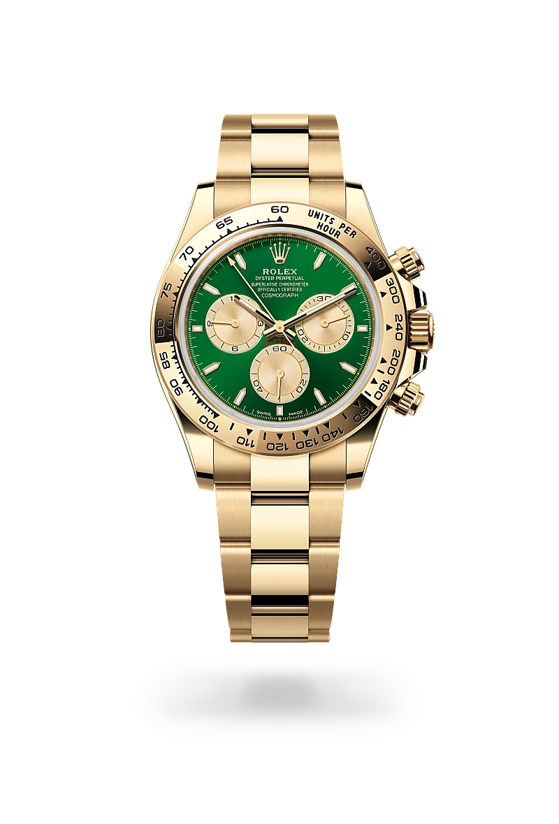 Rolex Cosmograph Daytona in 18 kt yellow gold, M126508-0008 - Jai's Turks and Caicos