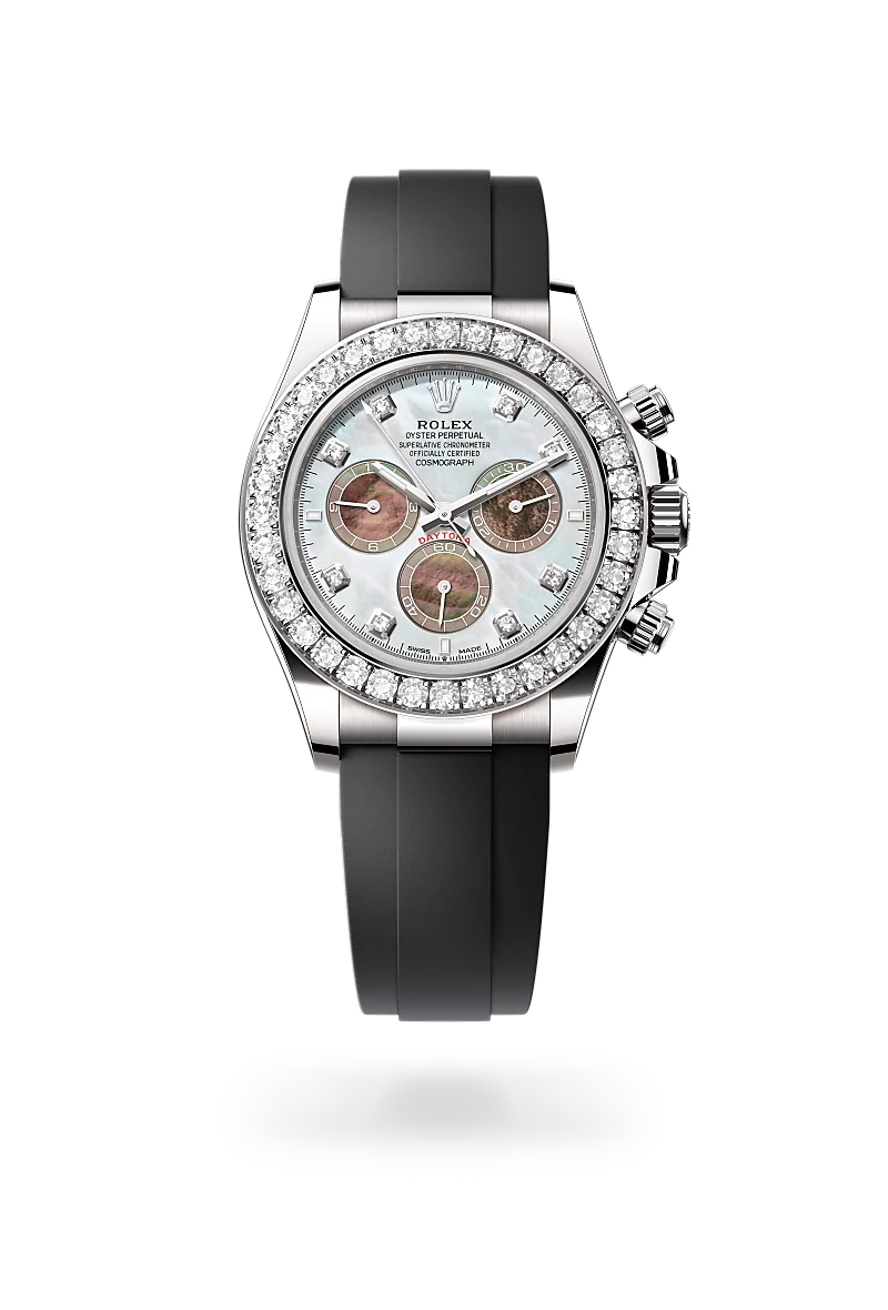 Rolex Cosmograph Daytona in 18 kt white gold, M126589RBR-0001 - Jai's Turks and Caicos