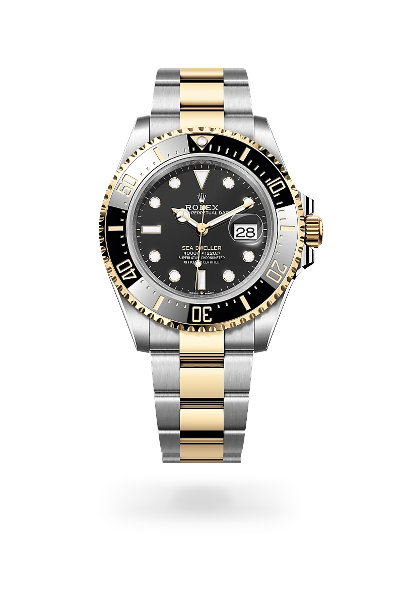Rolex Sea-Dweller in Yellow Rolesor - combination of Oystersteel and yellow gold, M126603-0001 - Jai's Turks and Caicos