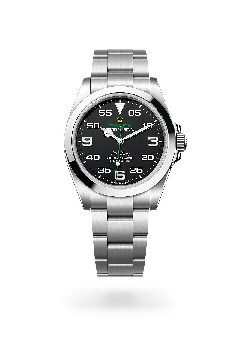 Rolex Air-King in Oystersteel, M126900-0001 - Jai's Turks and Caicos
