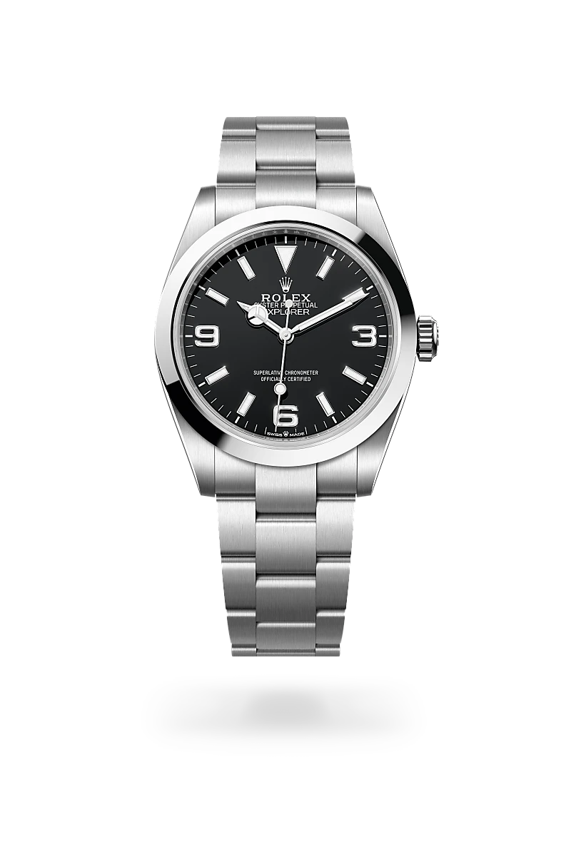 Rolex Explorer in Oystersteel, M224270-0001 - Jai's Turks and Caicos
