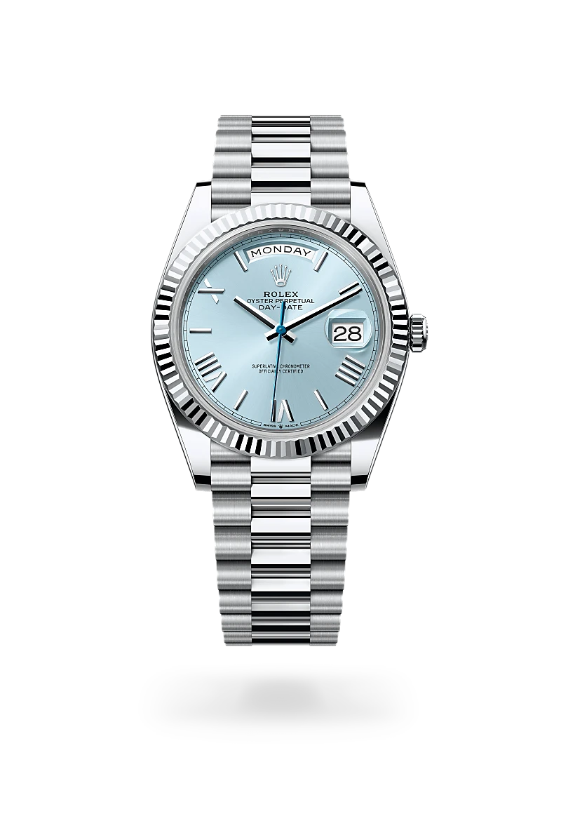 Rolex Day-Date in Platinum, M228236-0012 - Jai's Turks and Caicos