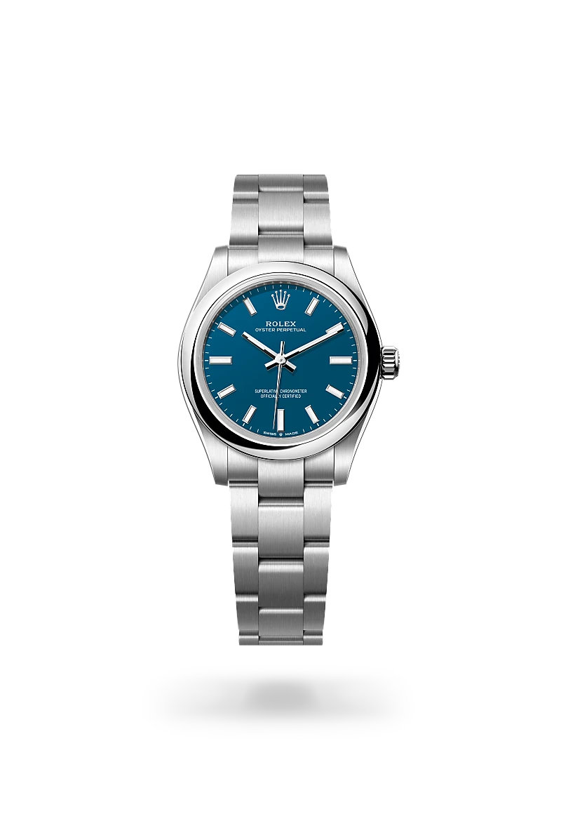 Rolex Oyster Perpetual in Oystersteel, M277200-0017 - Jai's Turks and Caicos