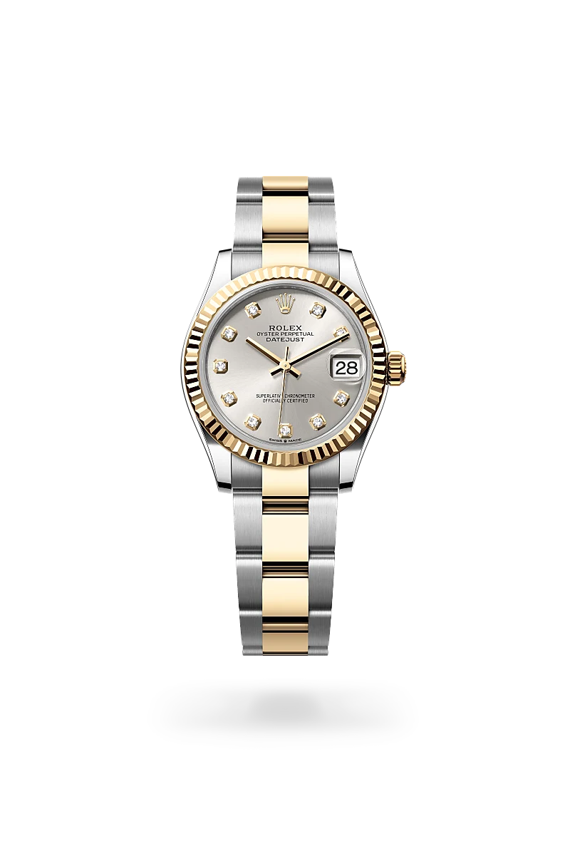 Rolex Datejust in Yellow Rolesor - combination of Oystersteel and yellow gold, M278273-0019 - Jai's Turks and Caicos