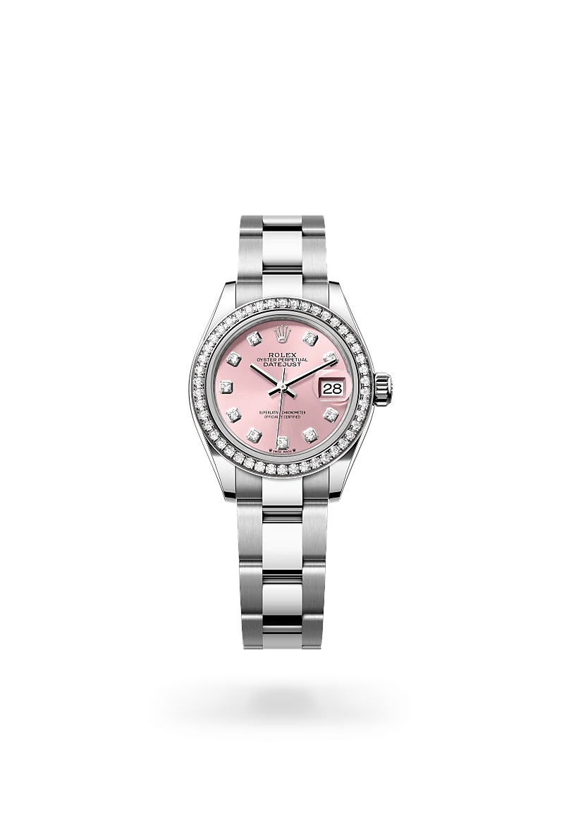 Rolex Lady-Datejust in White Rolesor - combination of Oystersteel and white gold, M279384RBR-0004 - Jai's Turks and Caicos