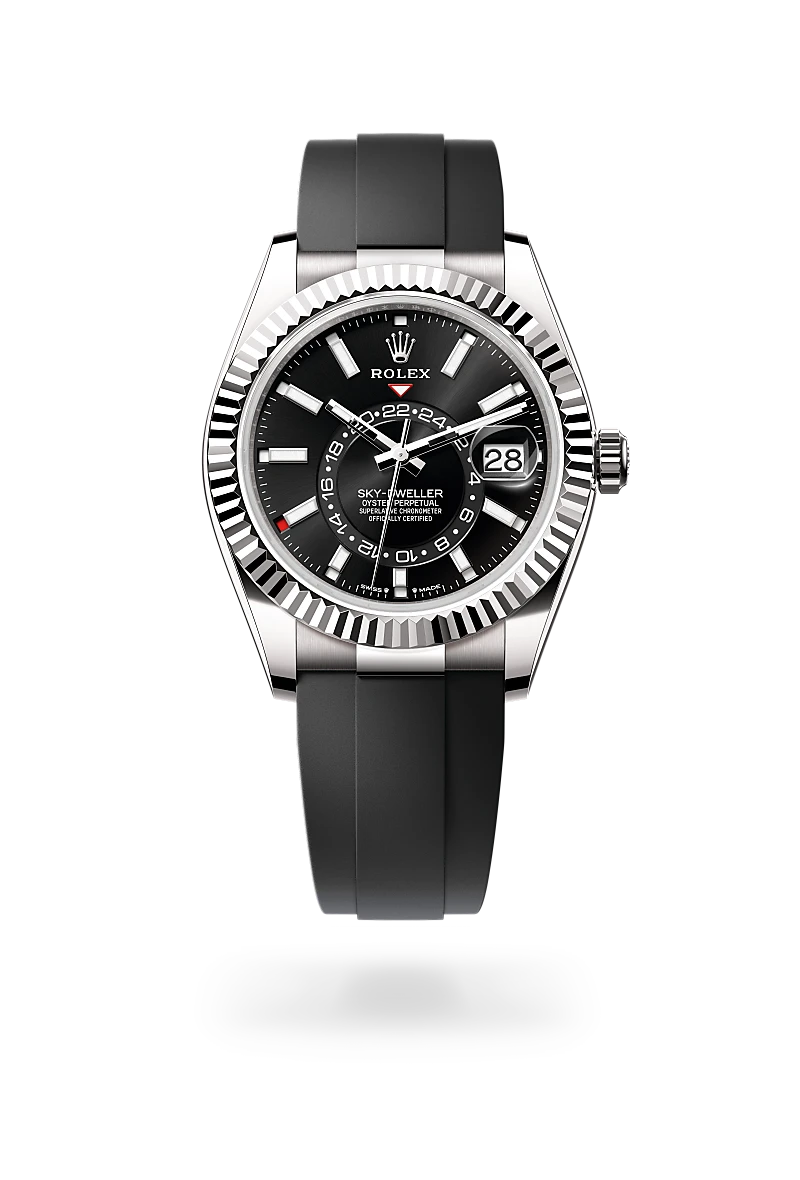 Rolex Sky-Dweller in 18 kt white gold, M336239-0002 - Jai's Turks and Caicos