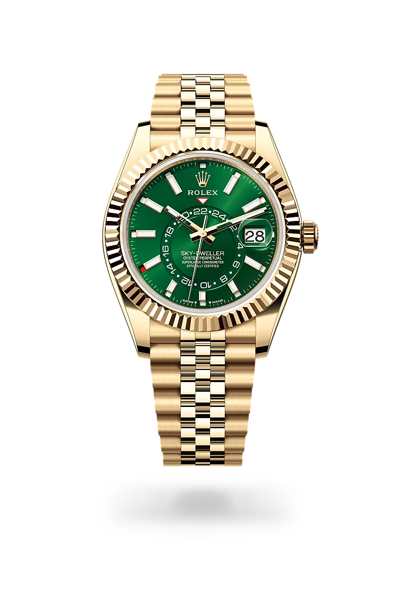 Rolex Sky-Dweller in 18 kt yellow gold, M336938-0008 - Jai's Turks and Caicos