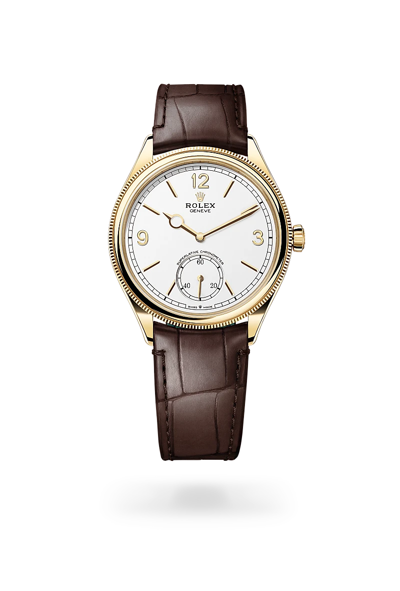 Rolex 1908 in 18 kt yellow gold, M52508-0006 - Jai's Turks and Caicos