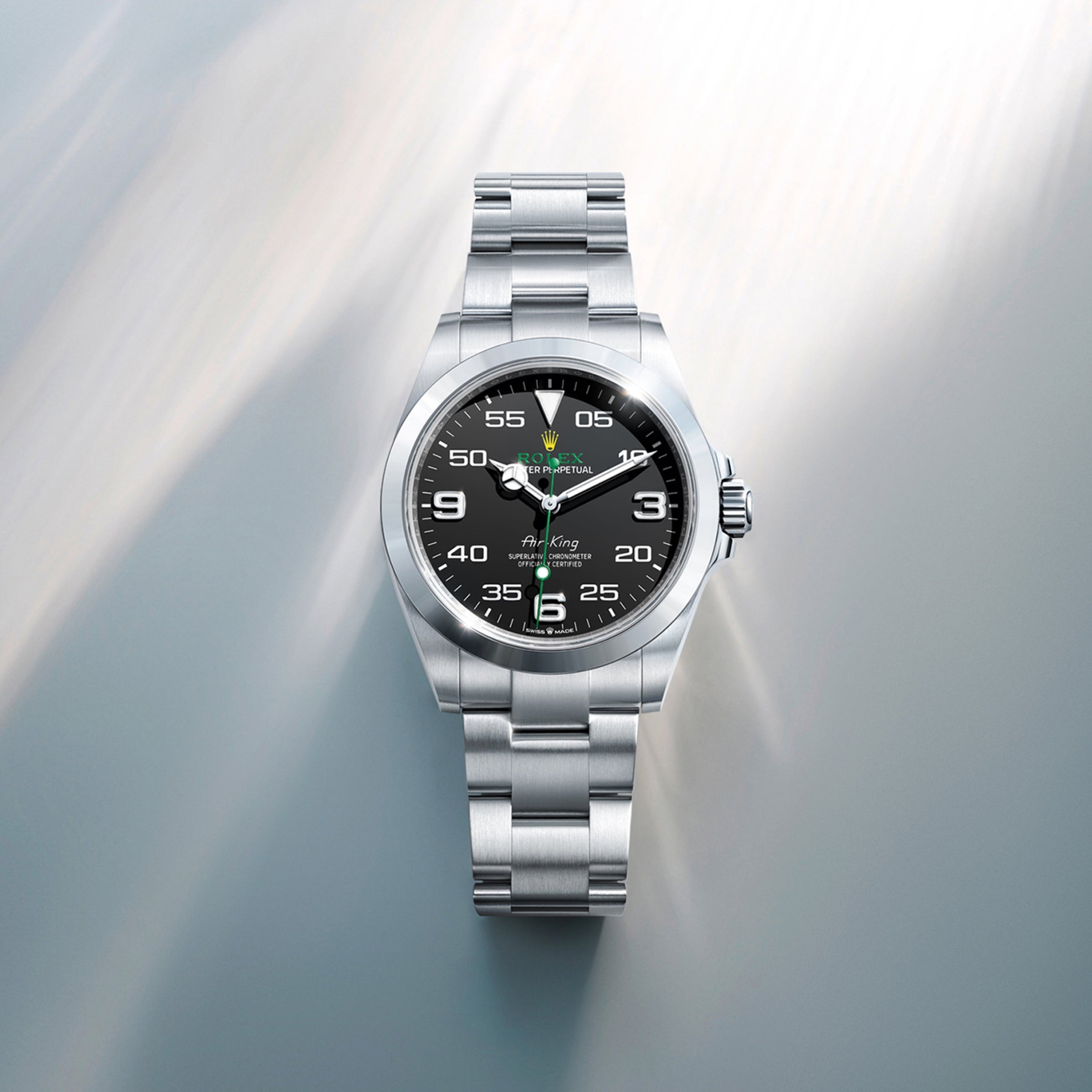Rolex Air-King in Oystersteel, M126900-0001 - Jai's Turks and Caicos