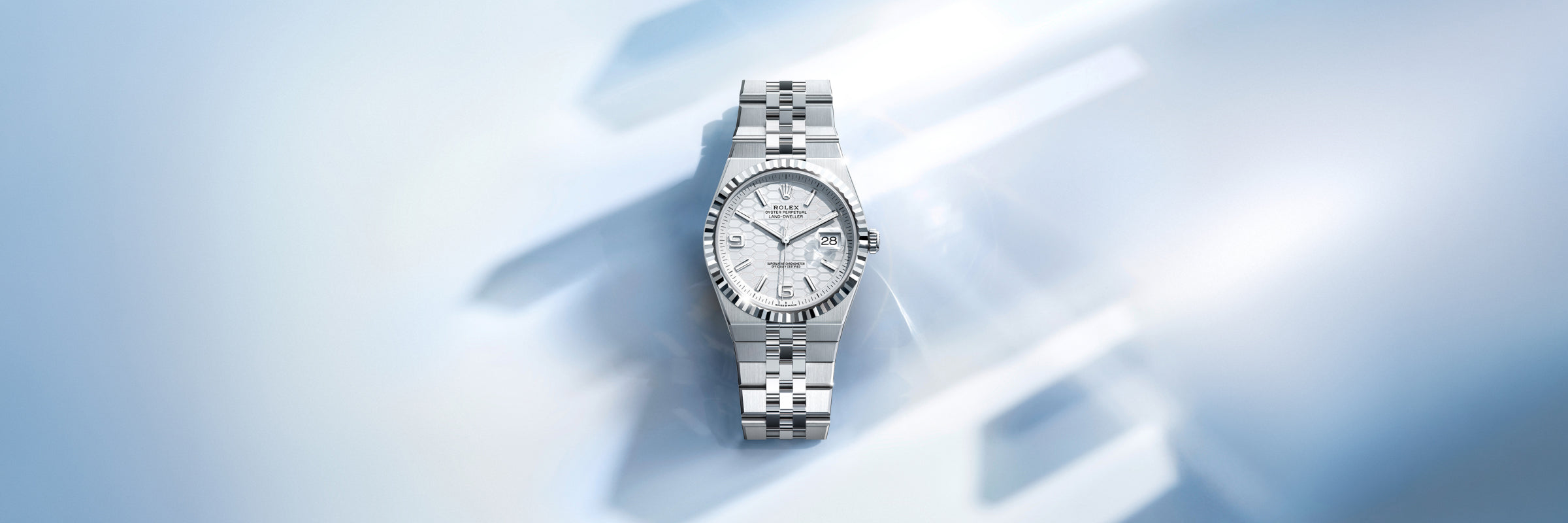 Rolex Land-Dweller in 18 kt Everose gold, M127235-0001 - Jai's Turks and Caicos