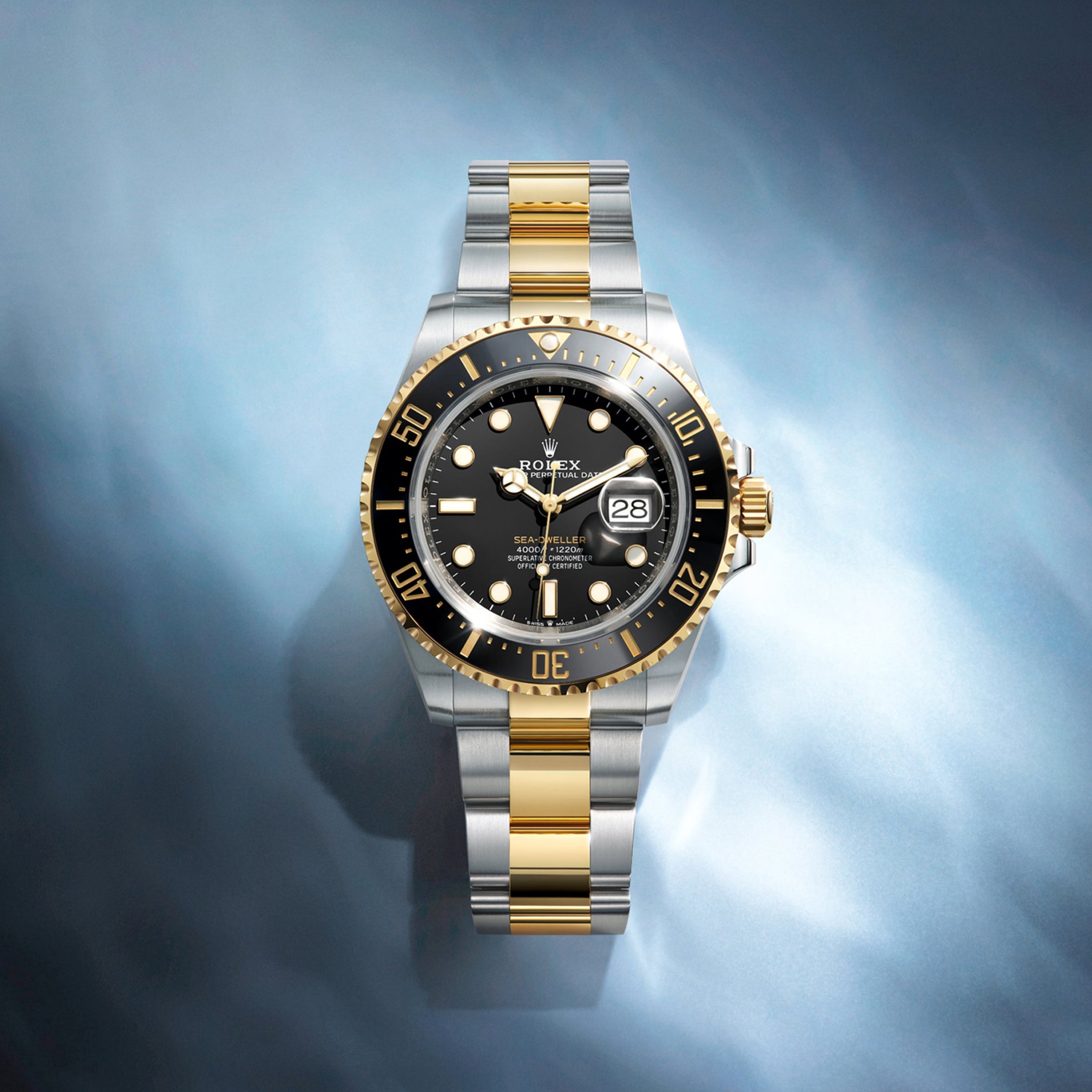Rolex Sea-Dweller in Yellow Rolesor - combination of Oystersteel and yellow gold, M126603-0001 - Jai's Turks and Caicos
