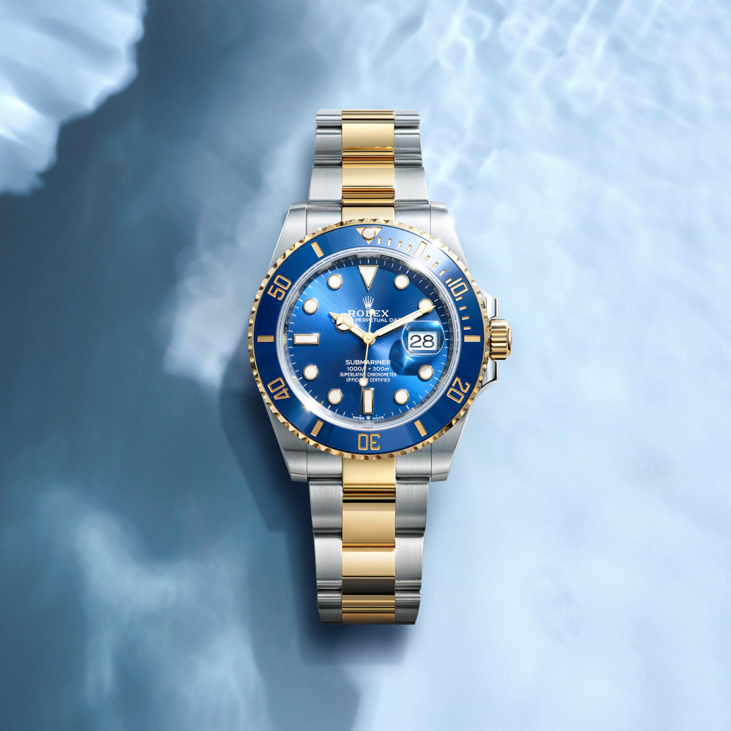 Rolex Submariner in Yellow Rolesor - combination of Oystersteel and yellow gold, M126613LN-0002 - Jai's Turks and Caicos