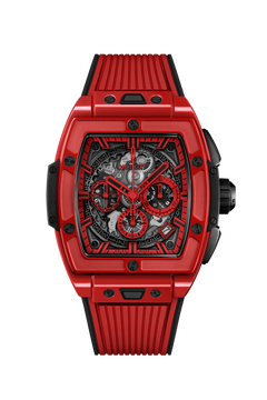 Hublot's Spirit of Big Bang Red Magic with Red Skeleton Dial